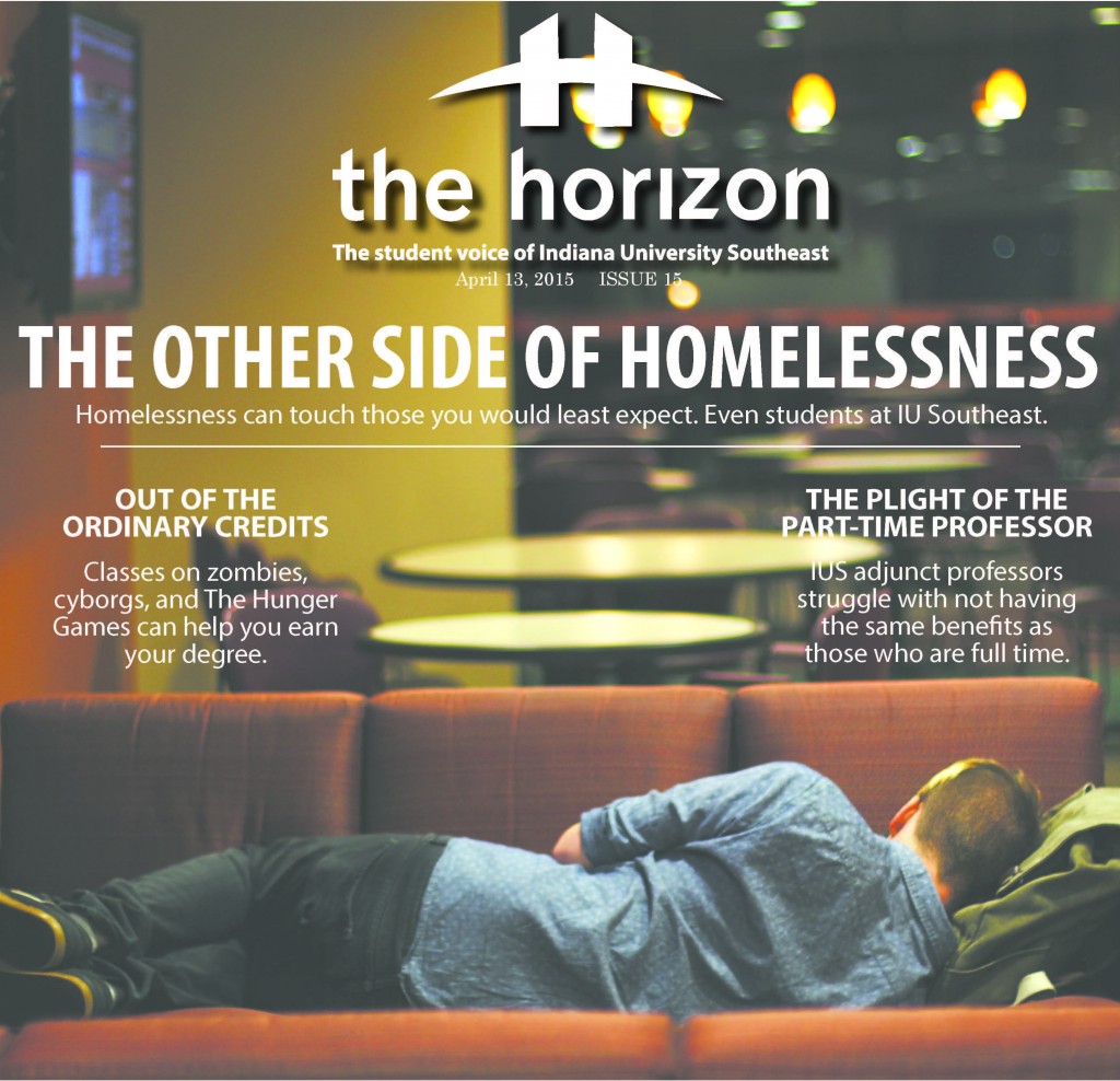 The cover of one of the issues of The Horizon that the staff submitted for the Pacemaker award.