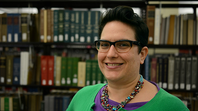 Maria Accardi is helping to redefine the library as an engine of teaching and learning.