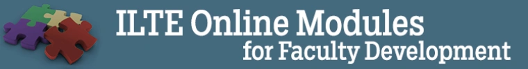 Online Faculty Professional Development Modules
