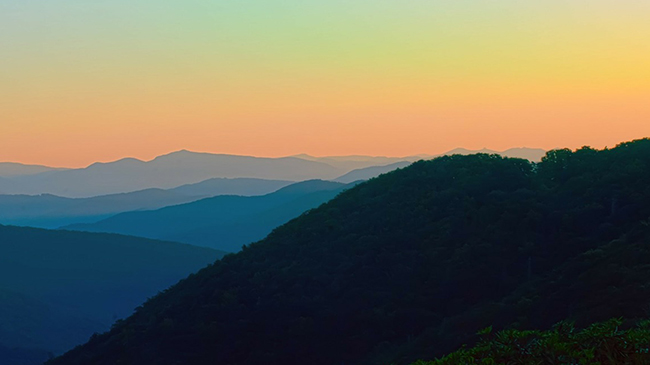 Mountains of Appalachia.